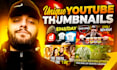 design unique youtube thumbnails