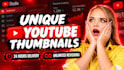 design unique youtube thumbnails