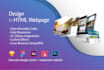 convert figma design to professional responsive website