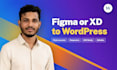 convert figma to wordpress, wix, webflow, html or lovable to wordpress website