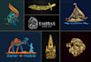 design arabic calligraphy logo