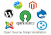 install any PHP script on your web domain