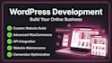 create wordpress website development, responsive website, business website
