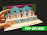 make you be the fifth beatle on a beatles pop up card