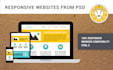 create responsive website from psd, sketch or your idea