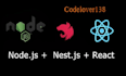 develop your customized web application using nest js and react