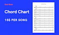 transcribe to chord chart or lead sheet or vocal sheet