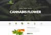 build cbd hemp cannabis medical marijuana website or landing page