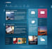create a website design template with metro UI