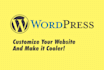 customize your wordpress and woocommerce website