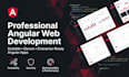 do angular developments and HTML to angular
