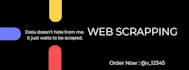 do web crawling,web scraping and  data mining