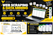 do web crawling,web scraping and  data mining
