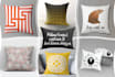 design patterns for pillow, cushion and bed linen