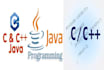 help in java,cpp,visual basic go programming project