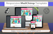 make responsive and editable mailchimp template