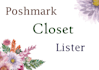 list 20 items in your poshmark closet