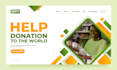 design charity fundraising nonprofit website ngo website