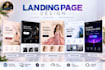 create a high converting landing page, squeeze page or sales page