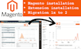 install,migrate magento 1 to 2