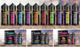 do vape e liquid bottle label and packaging design