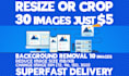 resize or crop images superfast