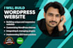 build wordpress website, wordpress website design and bug fix