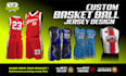 make basketball jersey designs, sublimation printing based