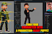 create a custom adobe character animator puppet with full rigging