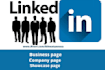 create a linkedin business page