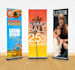 design your next retractable banner, roll up banner, banner stand