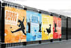design a vinyl banner for you business or event