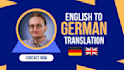 translate from german to english viceversa