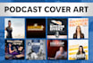 design a professional podcast cover art