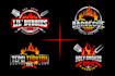 create grill, BBQ, and bar logo