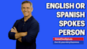 be your professional english or spanish video presenter
