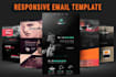 design responsive html email template or newsletter