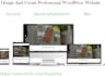 design and create a professional wordpress website