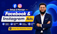 set up meta facebook ads campaign, instagram ads, fb marketing advertising