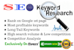 do SEO keyword research and competitor analysis that actually rank your business