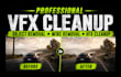 do object removal, wire removal and vfx cleanup