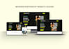 custom website, figma website design, website redesign figma, website ui ux