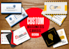 do professional business card design or name card design