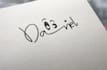 do signature logo with a cartoon face