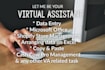 be your virtual assistant