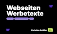 write german texts for your website