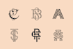 design initials monogram logo