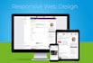 design and develop a professional responsive wordpress website