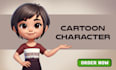 draw custom cartoon characters, caricature, cartoon logo, cartoon mascot,
