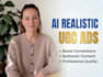 do ai ugc video ads for your product or service
